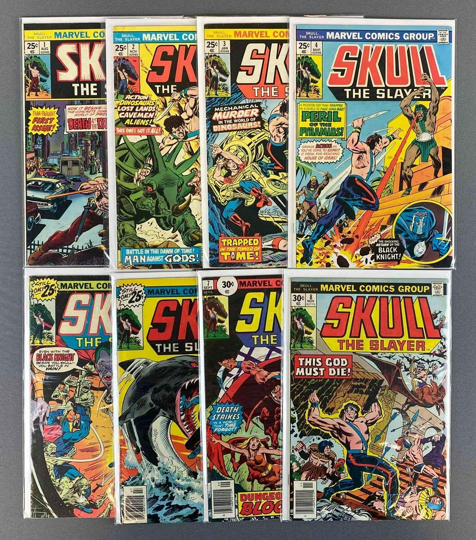 Group of 8 Marvel Comics Skull the Slayer (1 of 3)