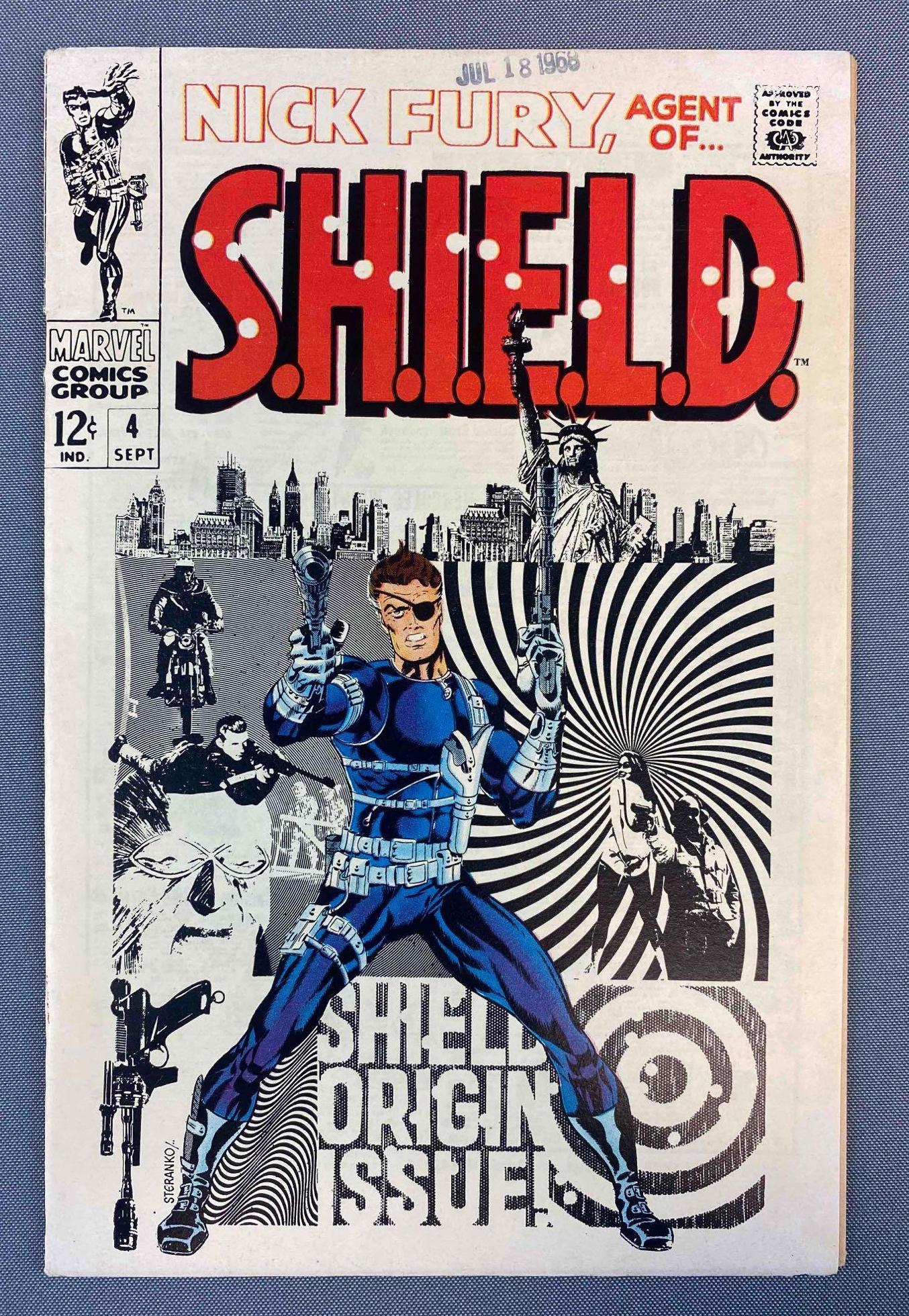 Marvel Comics Nick Fury Agent of Shield No. 4 (1 of 8)