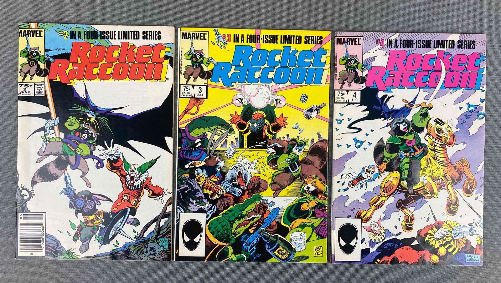 Group of 3 Marvel Rocket Raccoon Comic Books (1 of 6)