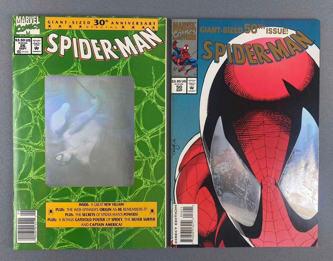 Group of 2 Marvel Comics Giant Sized Spiderman (1 of 10)