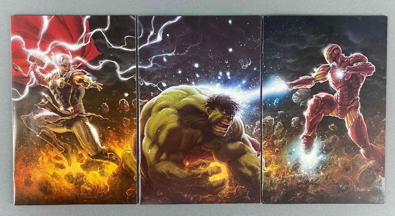 Group of 3 Marvel Vitgin Variant Comic Books (1 of 5)