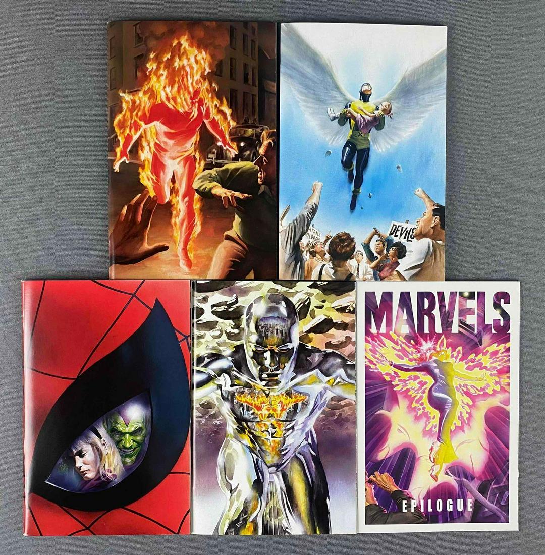 Group of 5 Marvel Annotated and More Comic Books (1 of 3)