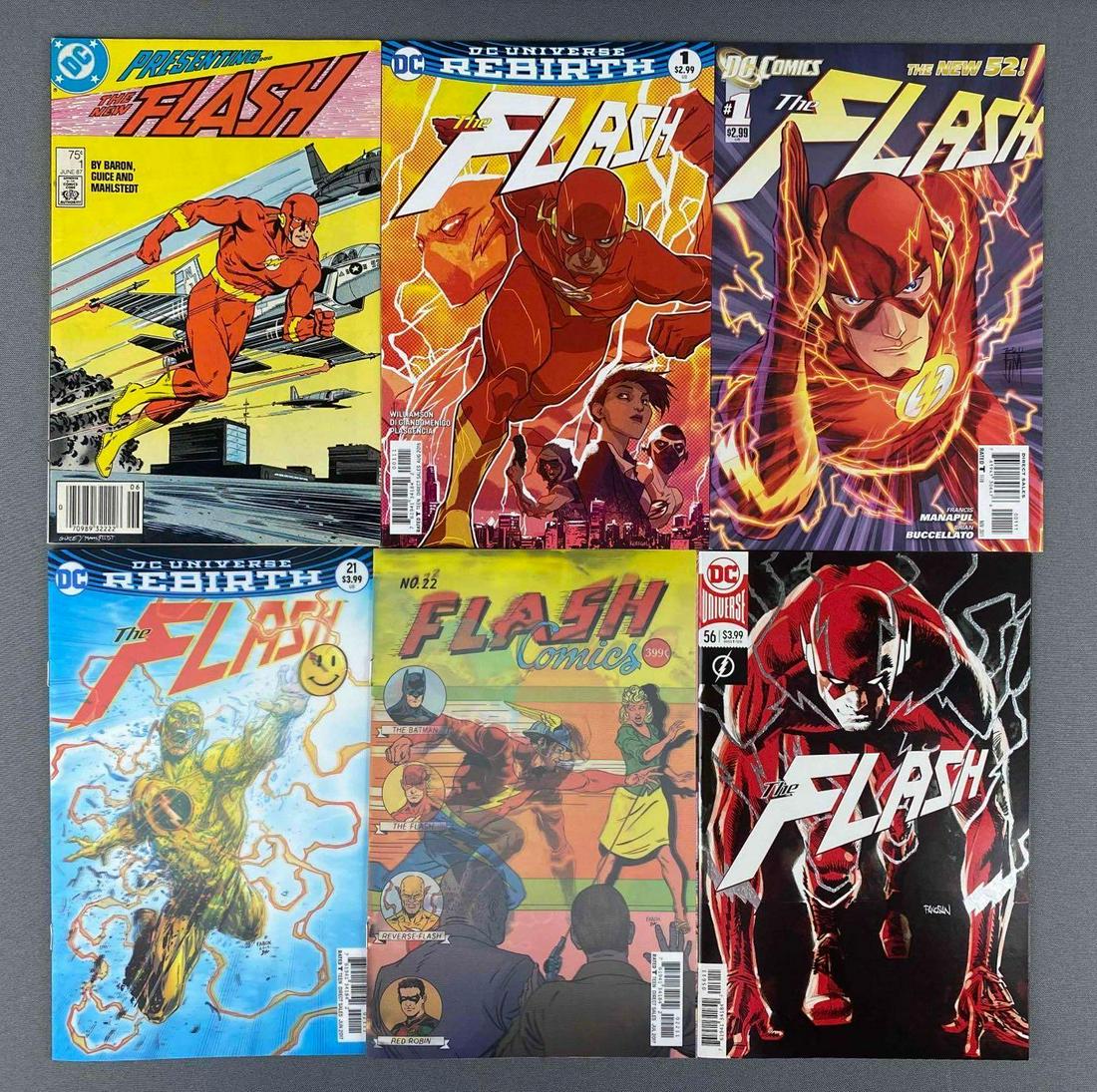 Group of 6 DC The Flash Comic Books (1 of 7)