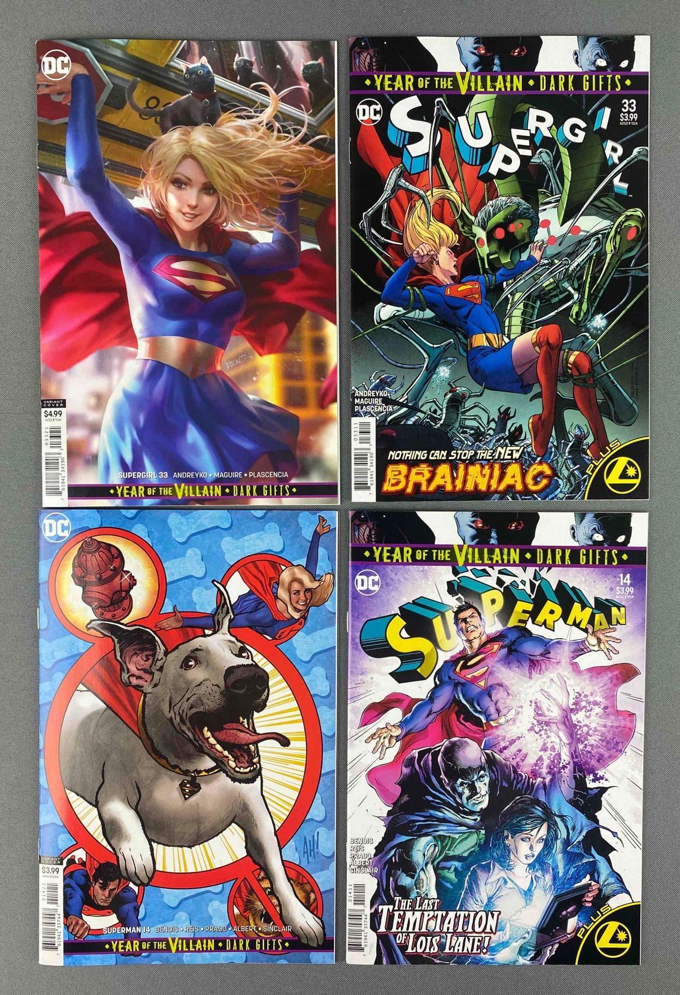 Group of 4 DC Supergirl and Superman Comic Books (1 of 4)