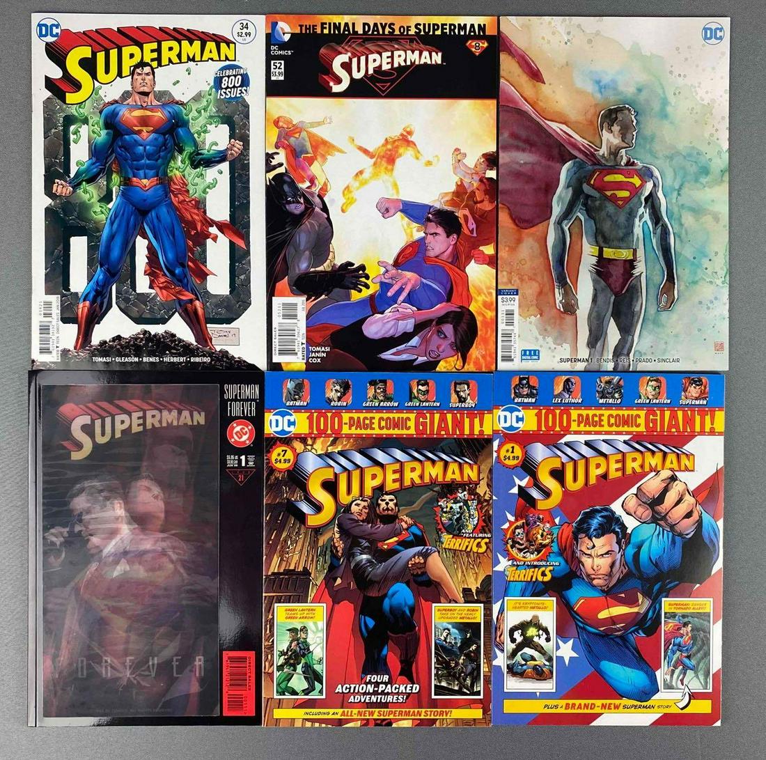 Group of 6 DC Superman Comic Books (1 of 6)
