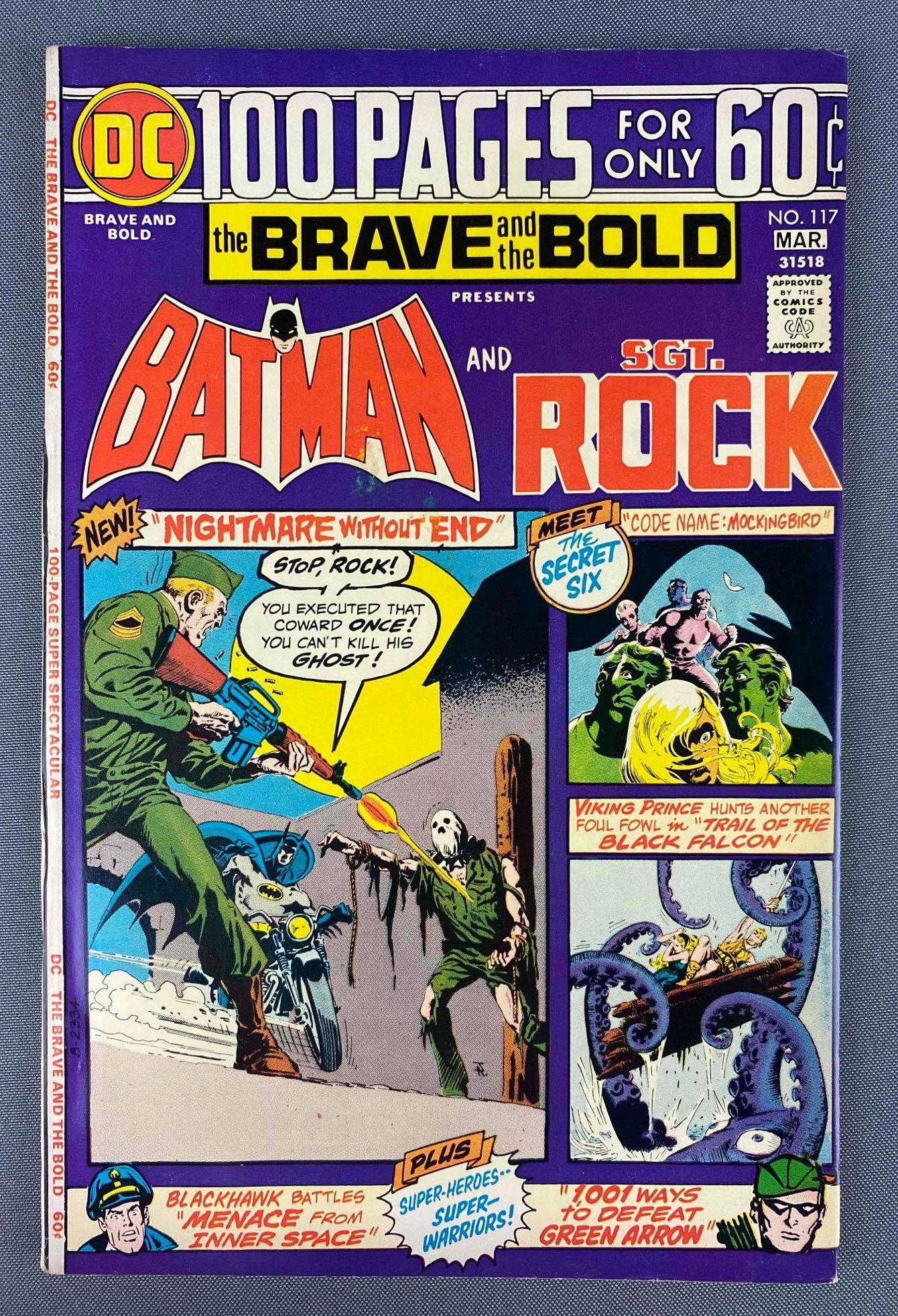 DC Comics The Brave and The Bold with Batman and Sgt. Rock No. 117 (1 of 8)