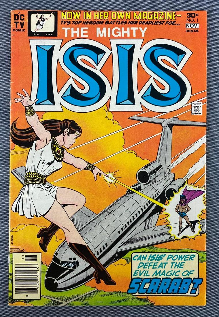 DC TV Comic The Mighty Isis No. 1: November 1976, Bronze Age. $0.30, bagged and boarded.