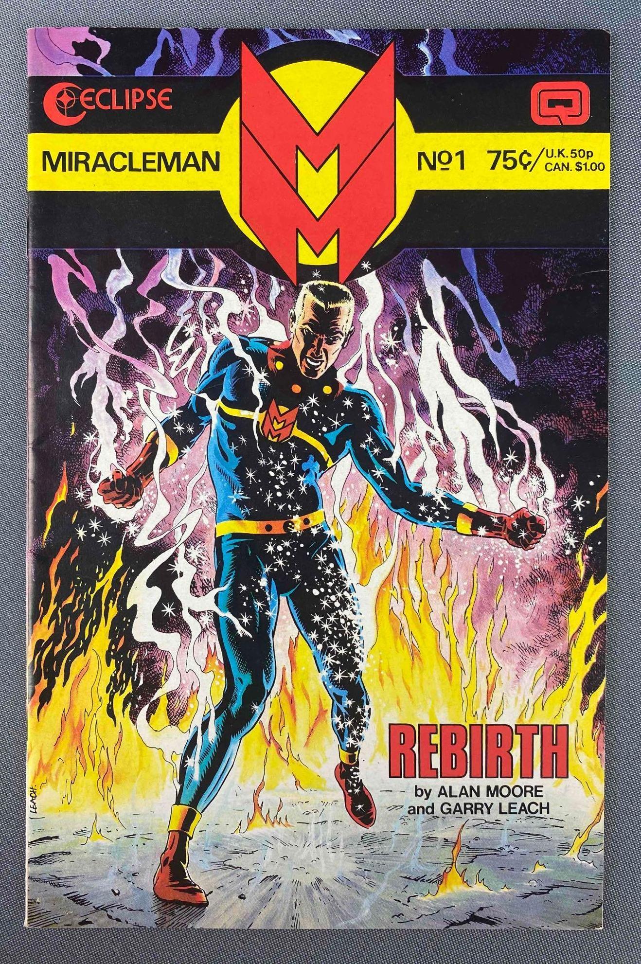 Eclipse Miracleman No. 1 Comic Book (1 of 8)