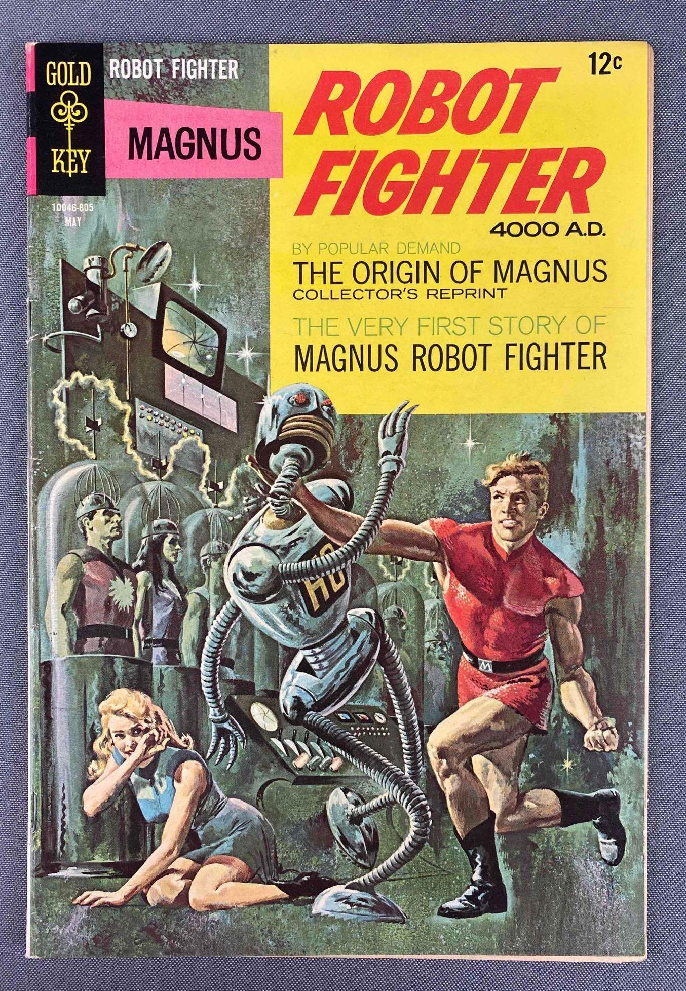 Gold Key Comics Magnus Robot Fighter No. 22 (1 of 8)