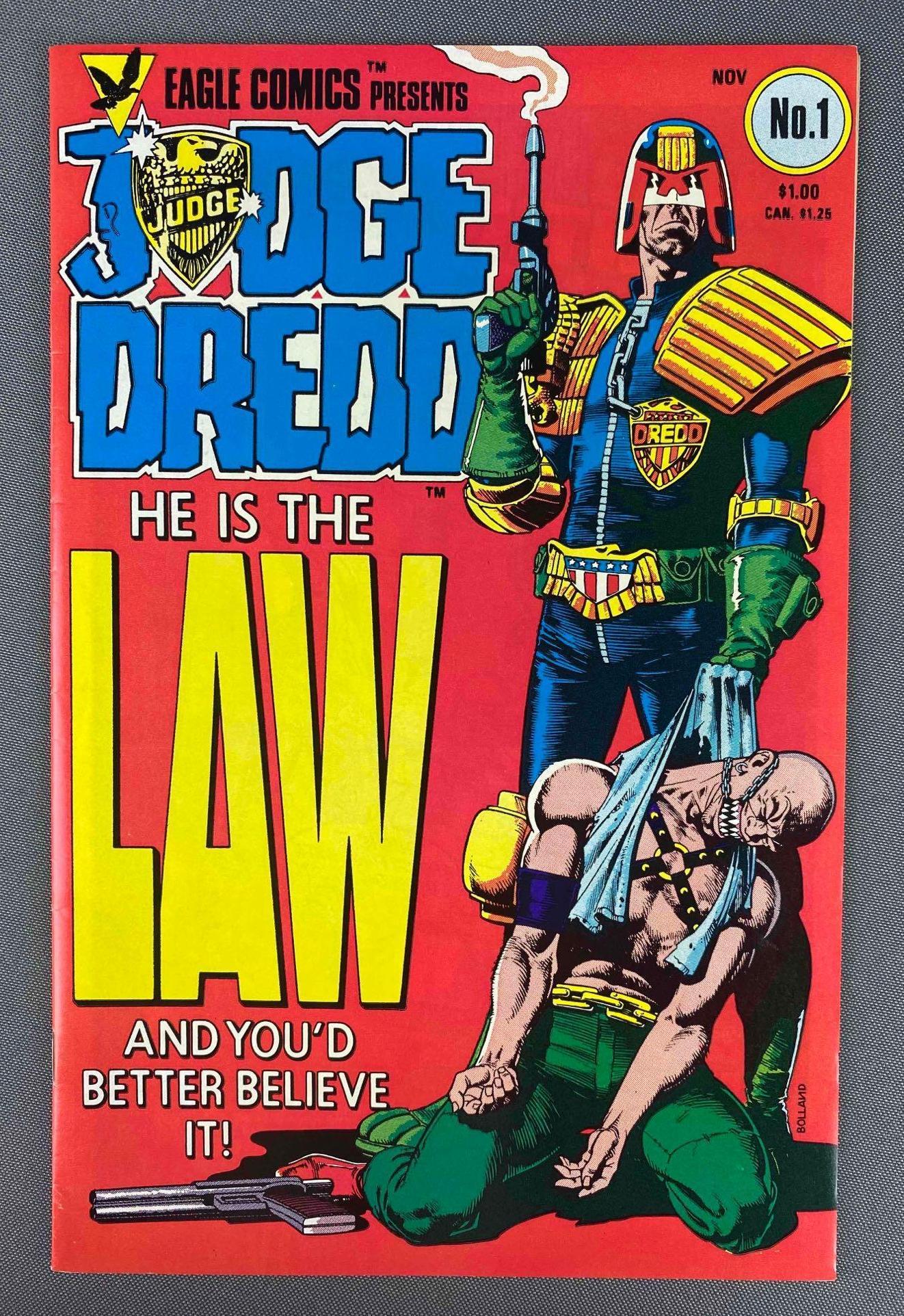 Eagle Comics Judge Dredd No. 1 (1 of 8)