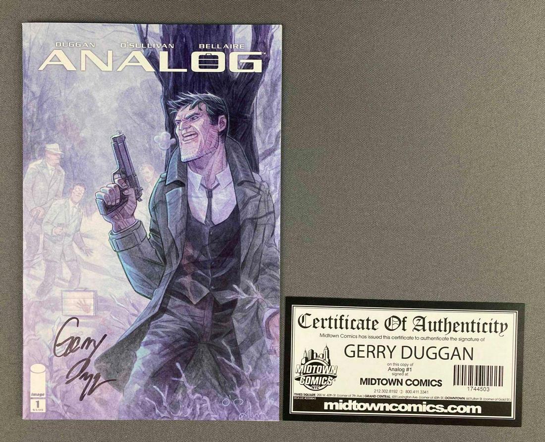 Image Comics Analog No. 1 Signed with COA (1 of 9)