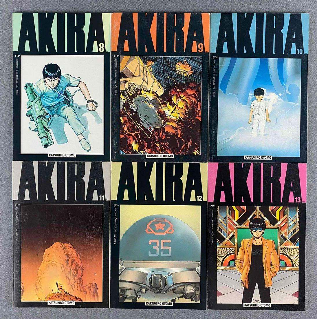 Group of 6 Epic Comics Akira Comic Books (1 of 8)