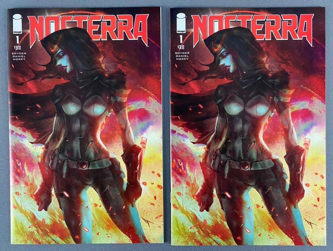 Group of 2 Image Comics No. 1 Nocterra (1 of 10)
