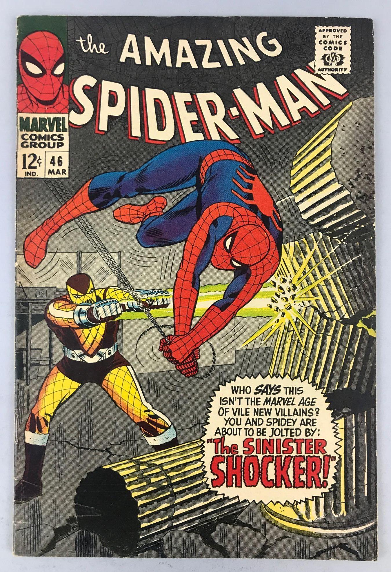 Marvel Comics Amazing Spider-Man no.  46 comic book (1 of 8)