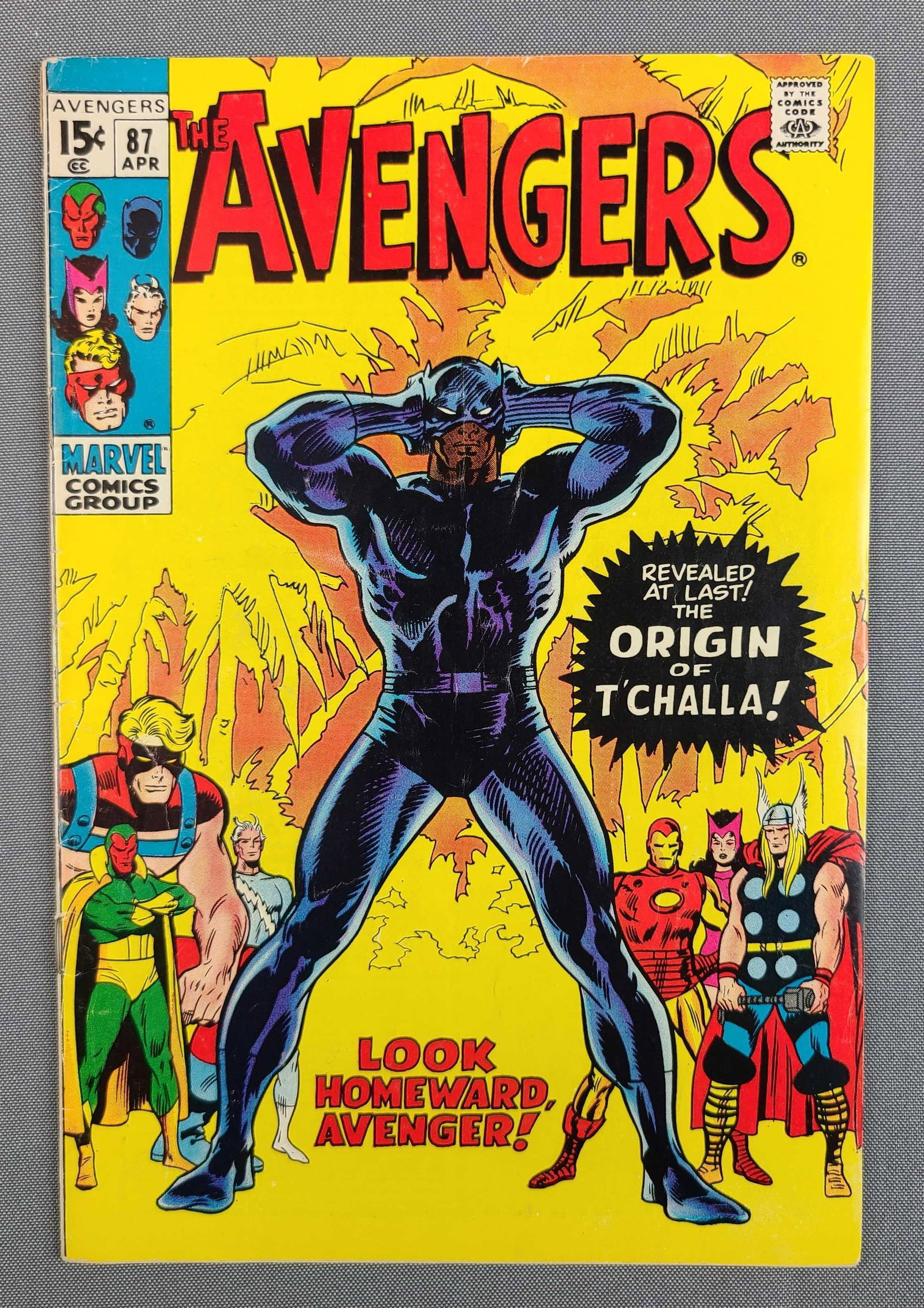 Marvel Comics The Avengers No. 87 (1 of 8)