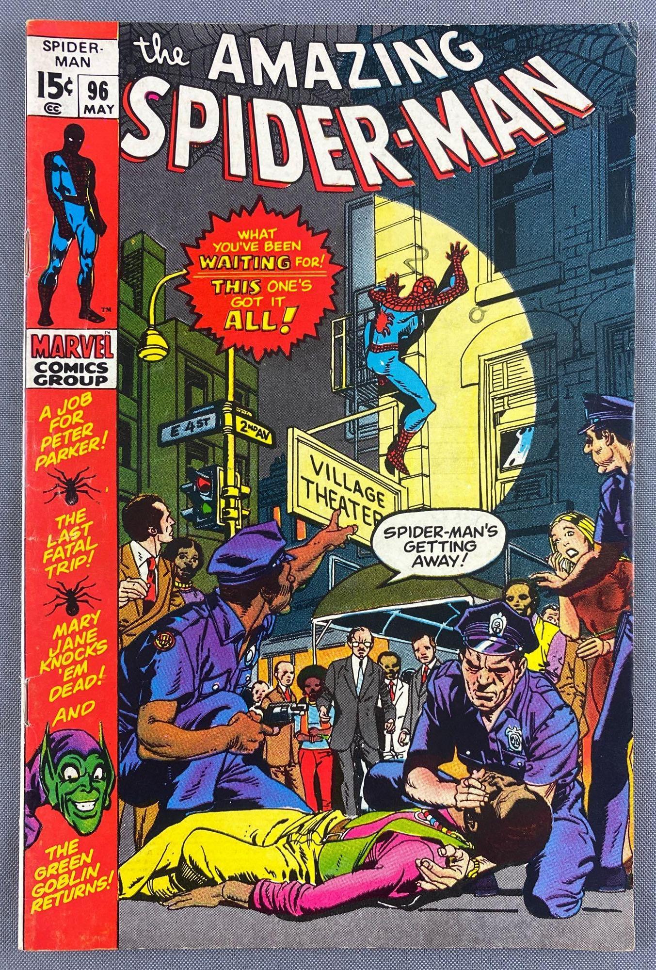 Marvel Comics The Amazing Spider-Man No. 96 Comic Book (1 of 8)