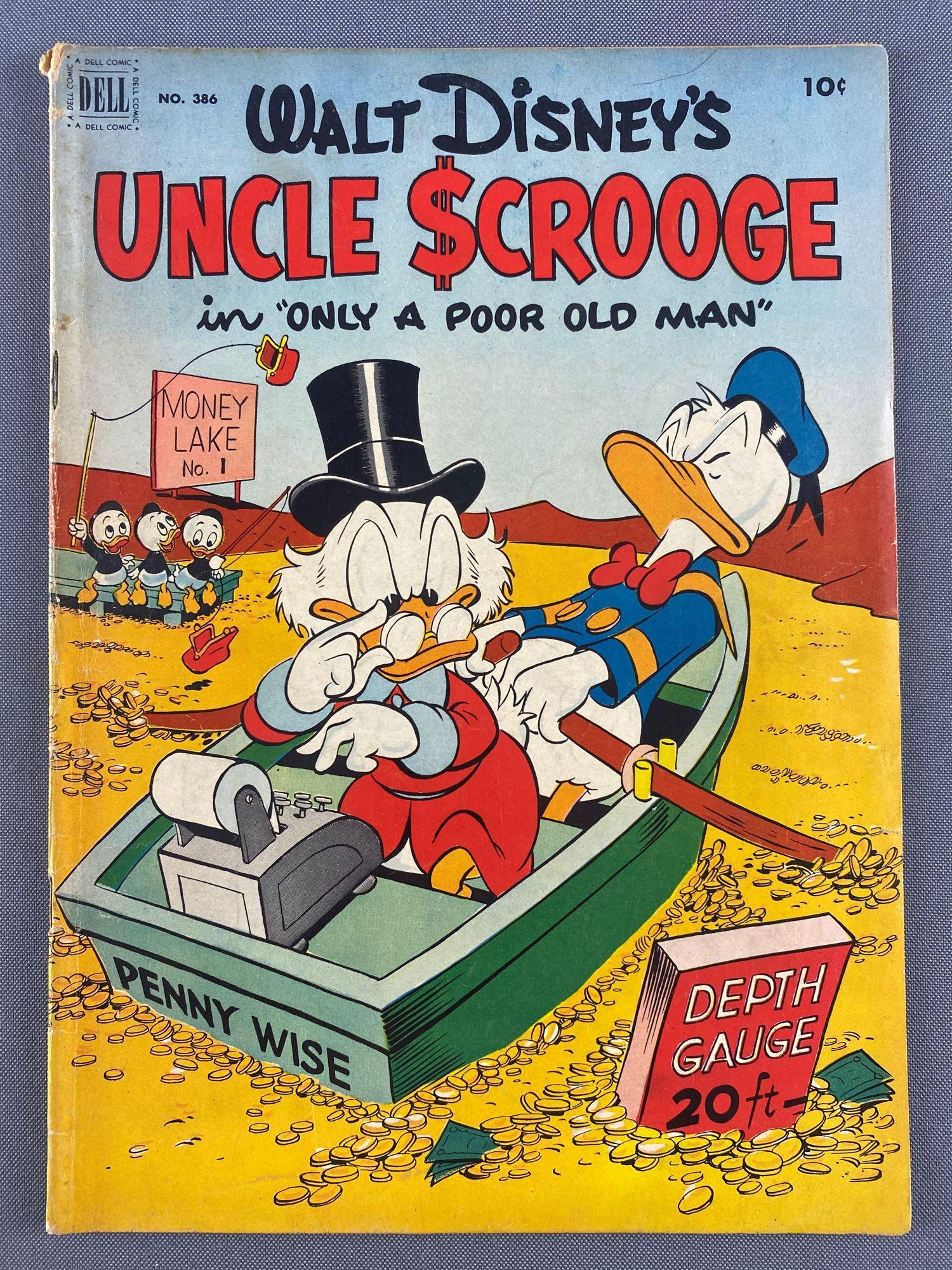 Dell Comics Walt Disney Uncle Scrooge FC 386 Comic Book (1 of 8)