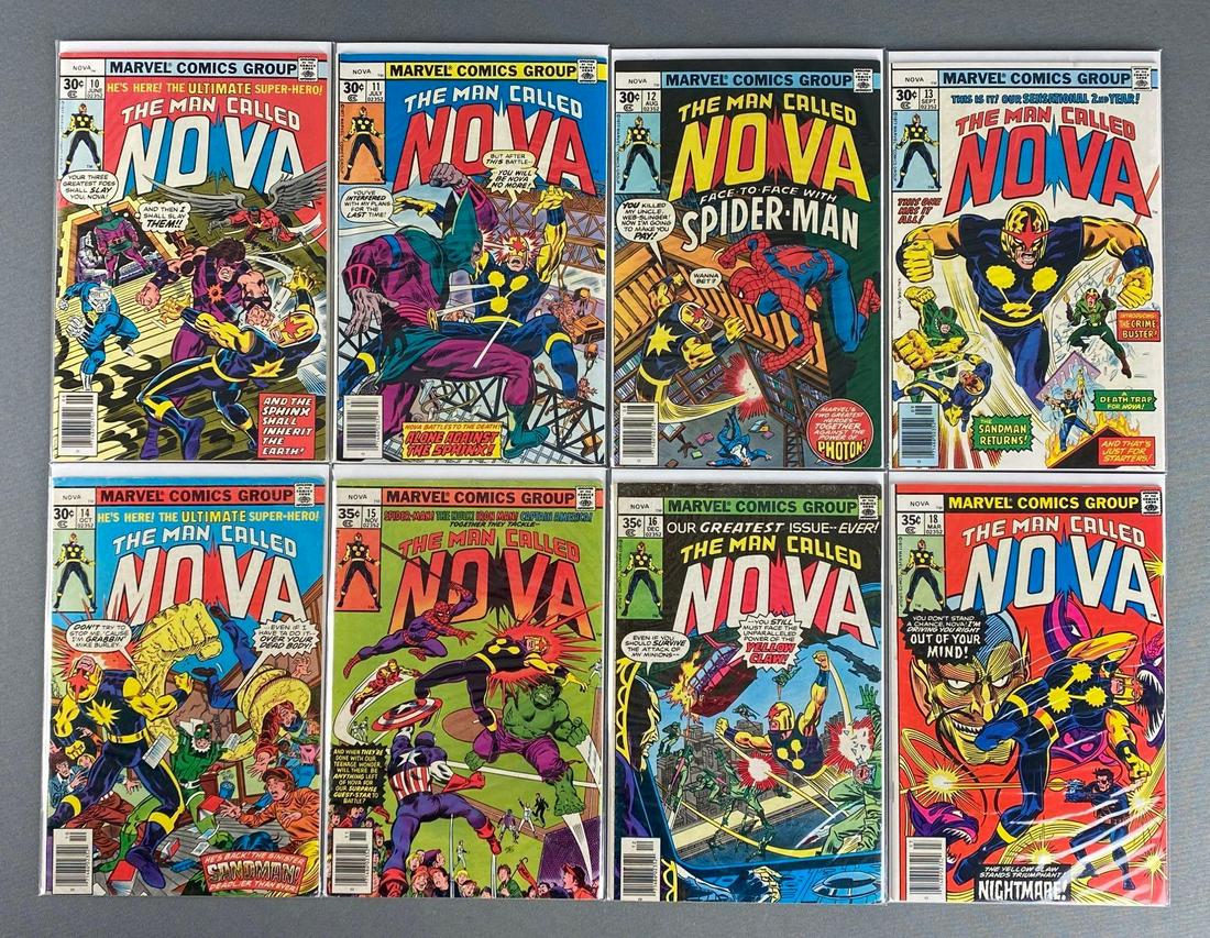 Group of 8 Marvel The Man Called Nova Comic Books (1 of 3)