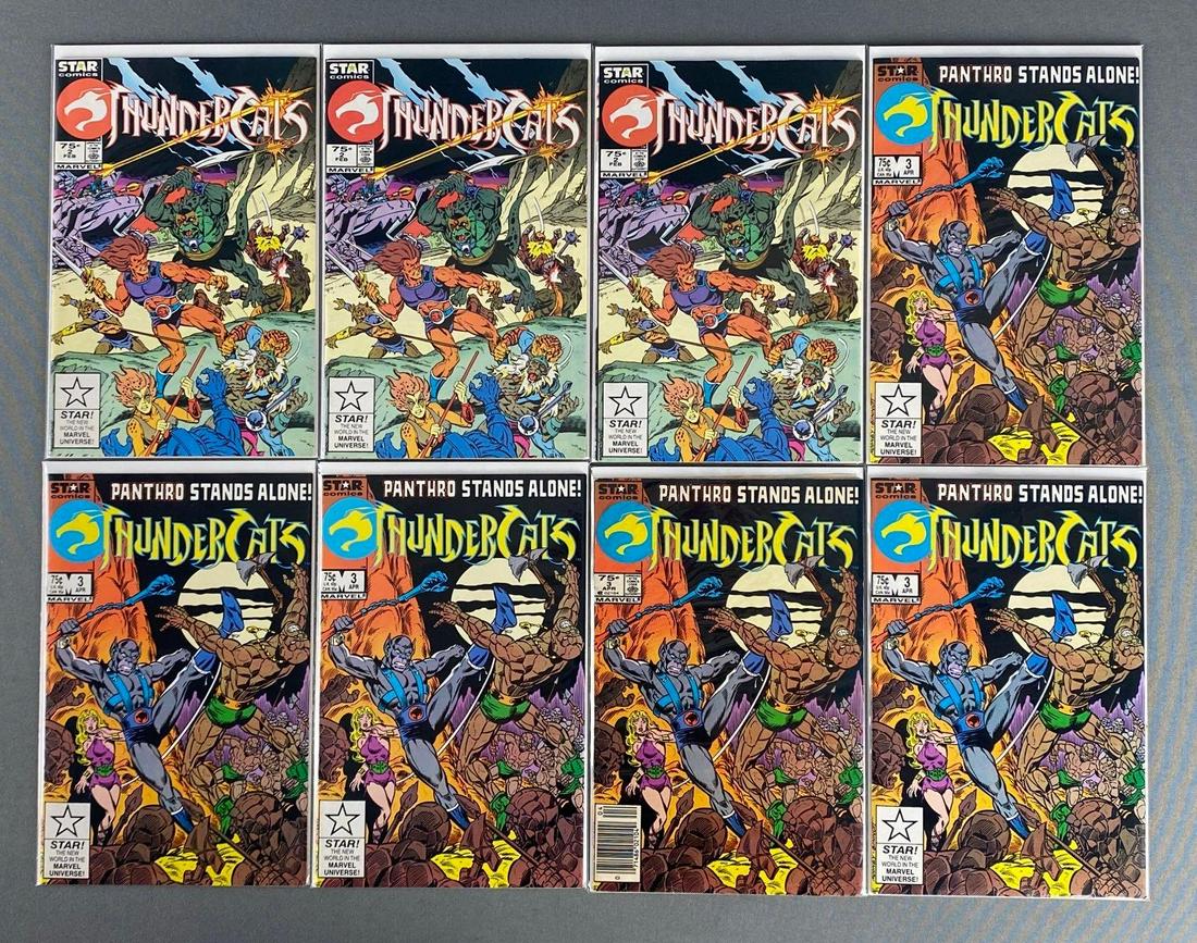 Group of 8 Star/Marvel Thundercats Comic Books (1 of 3)