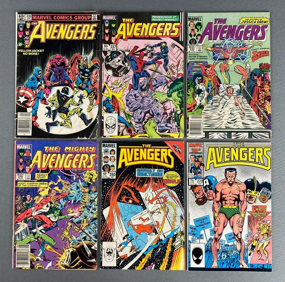 Group of 6 Marvel The Avengers Comic Books (1 of 6)