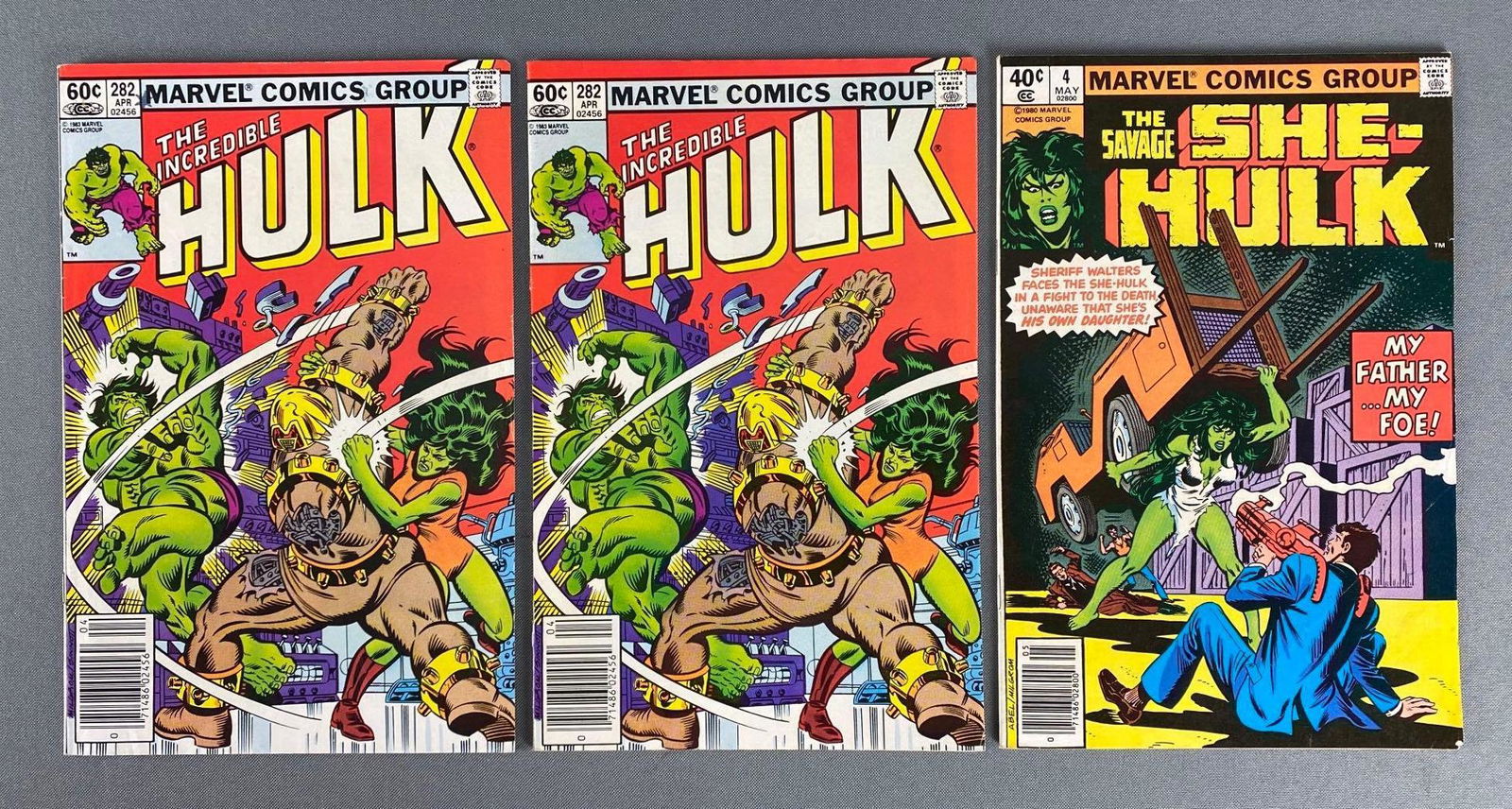 Group of 3 Marvel Hulk/She-Hulk Comic Books (1 of 7)