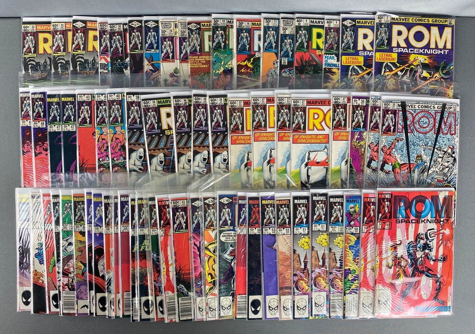 Group of 60+ Marvel ROM Spaceknight Comic Books (1 of 5)