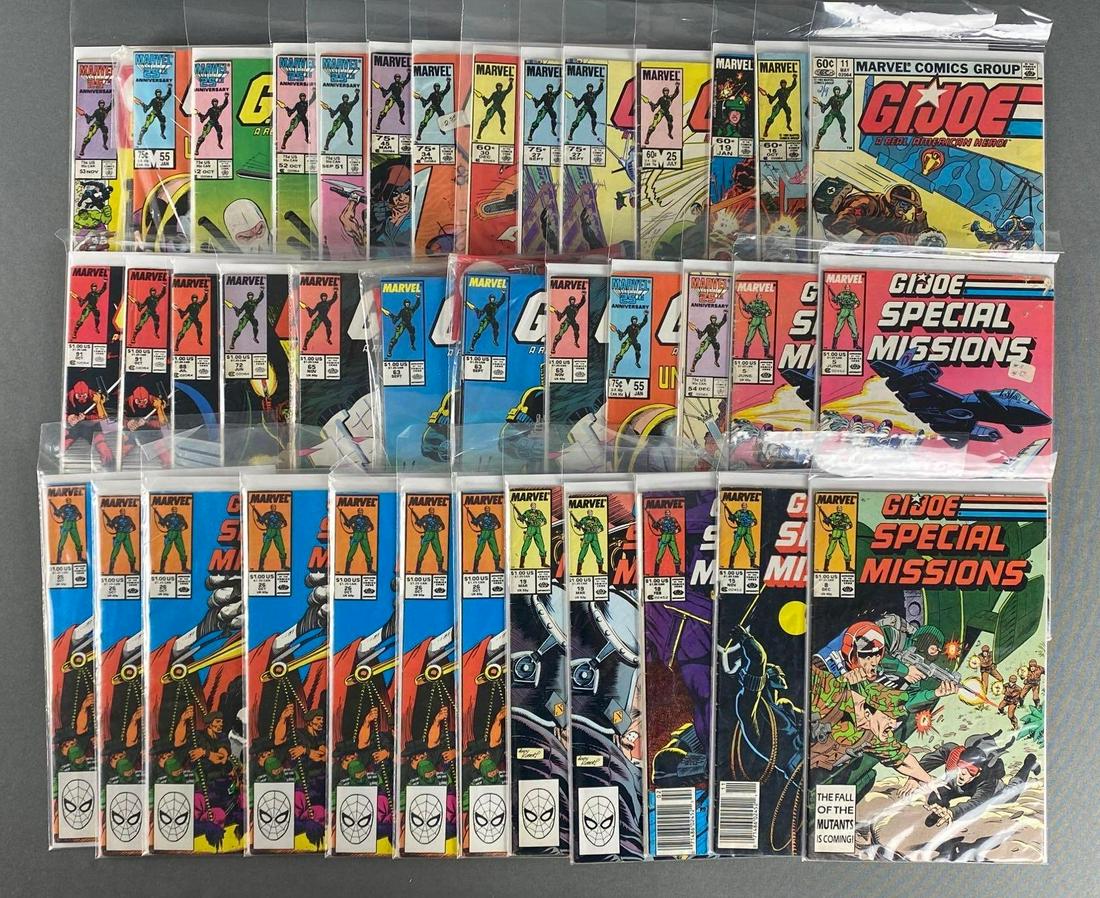 Group of 40+ Marvel GI Joe Comic Books (1 of 5)