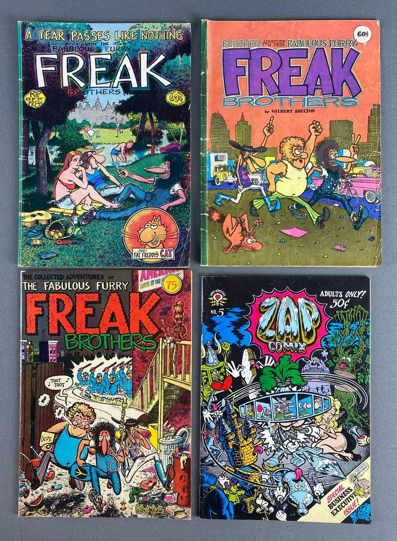Group of 4 Freak Brothers Comics and More (1 of 6)