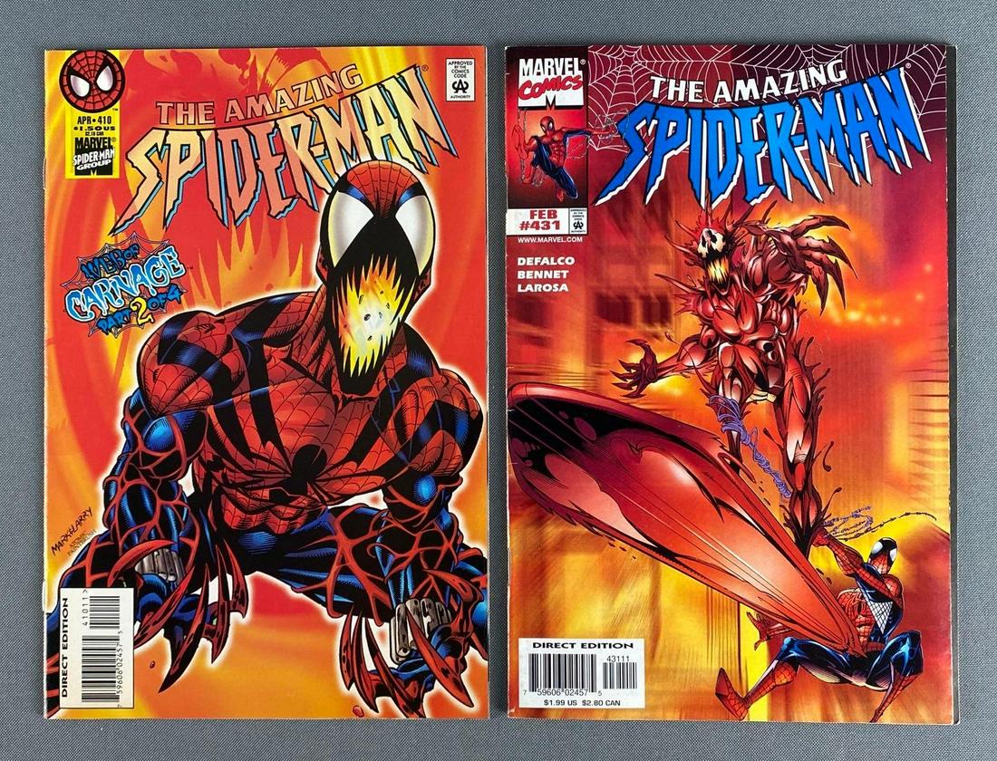 Group of 2 Marvel The Amazing Spider-Man Comic Books (1 of 10)
