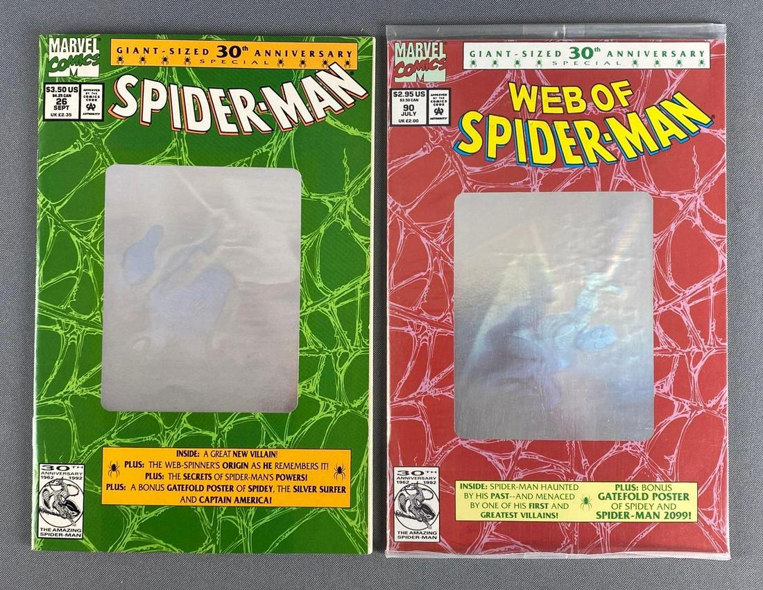 Group of 2 Marvel 30th Anniversary Spider-Man Comic Books (1 of 12)