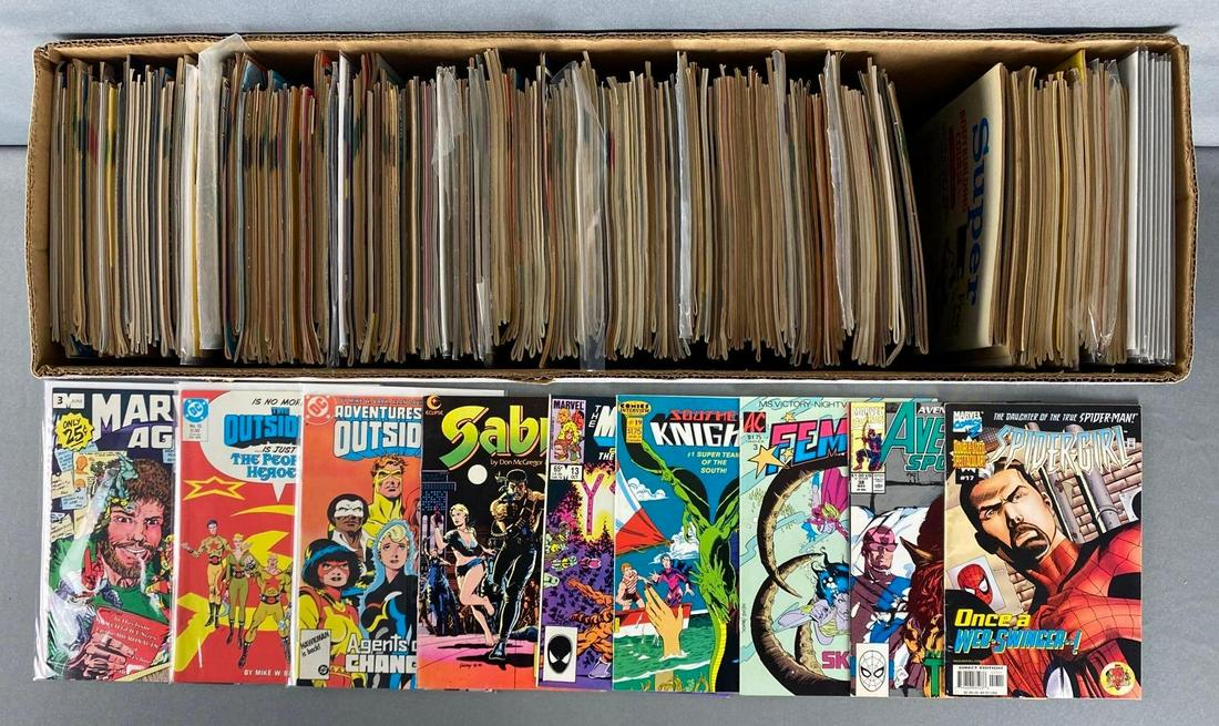 Long Box of Assorted Comic Books (1 of 3)