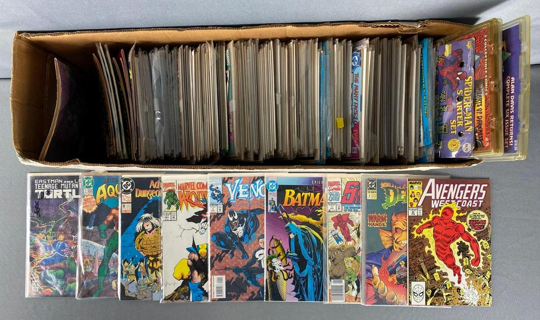 Long Box of Assorted Comic Books (1 of 4)