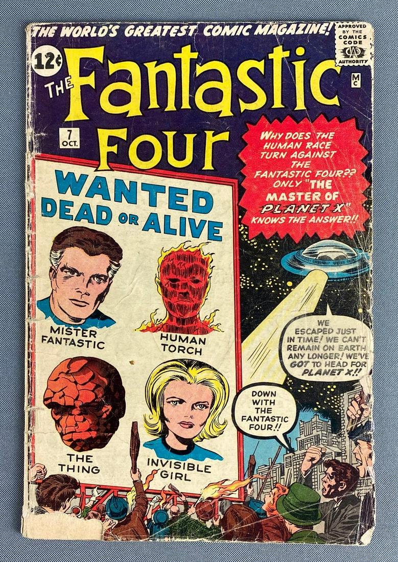 Marvel Comics The Fantastic Four No. 7 (1 of 8)
