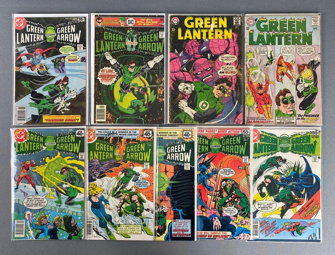 Group of 9 DC Green Lantern Comic Books (1 of 3)
