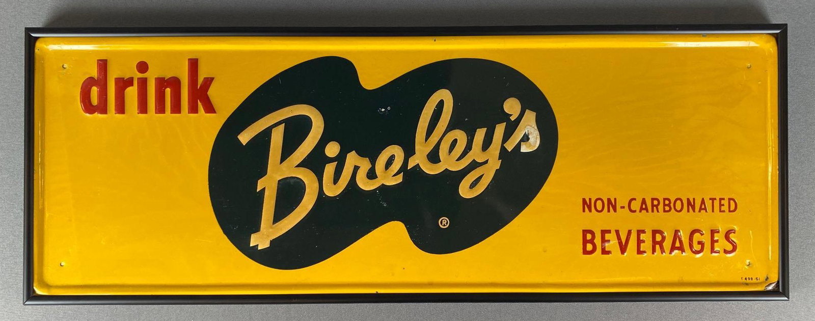 Bireleys Non-Carbonated Soda Advertising Metal Sign (1 of 5)