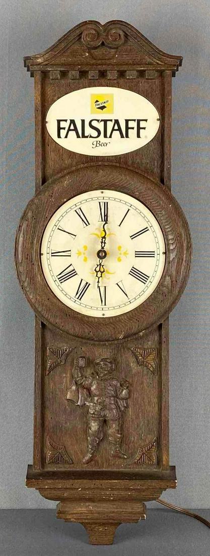Falstaff Plastic Advertising Beer Wall Clock (1 of 5)