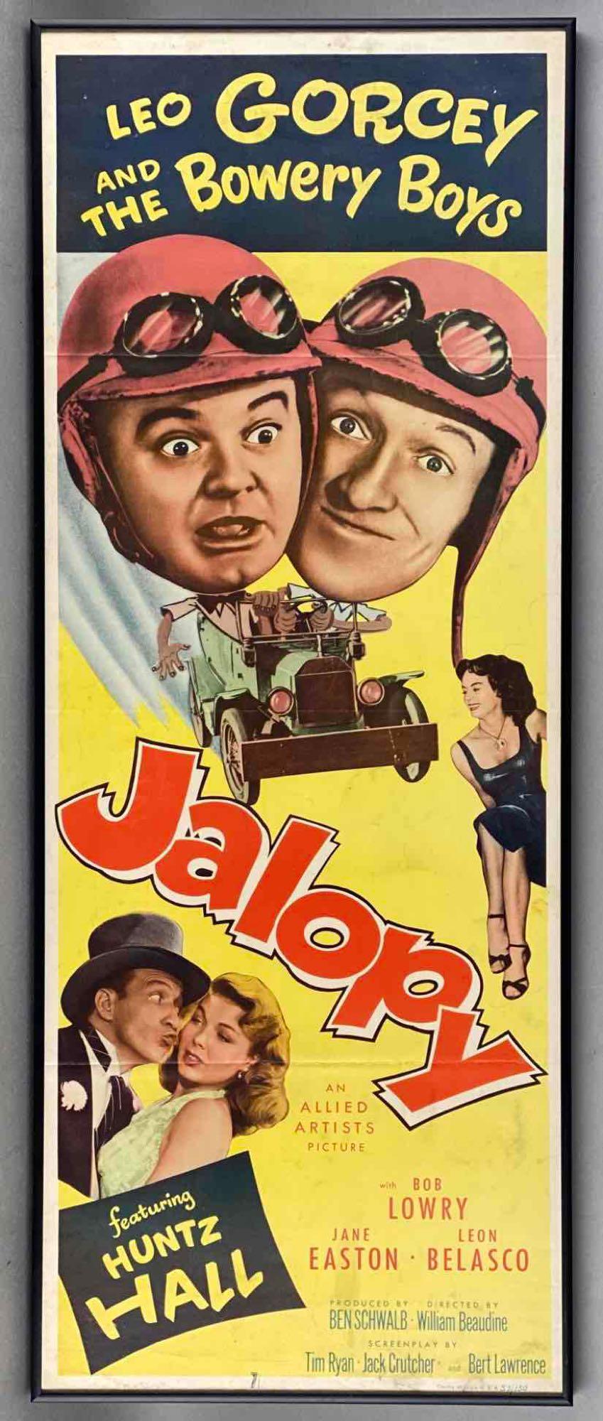 1953 Jalopy Framed Insert Movie Poster (1 of 5)