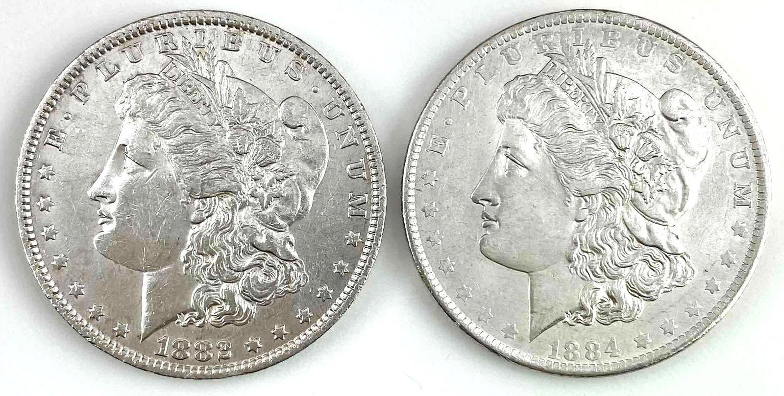 Group of 2 US Morgan Silver Dollars (1 of 2)