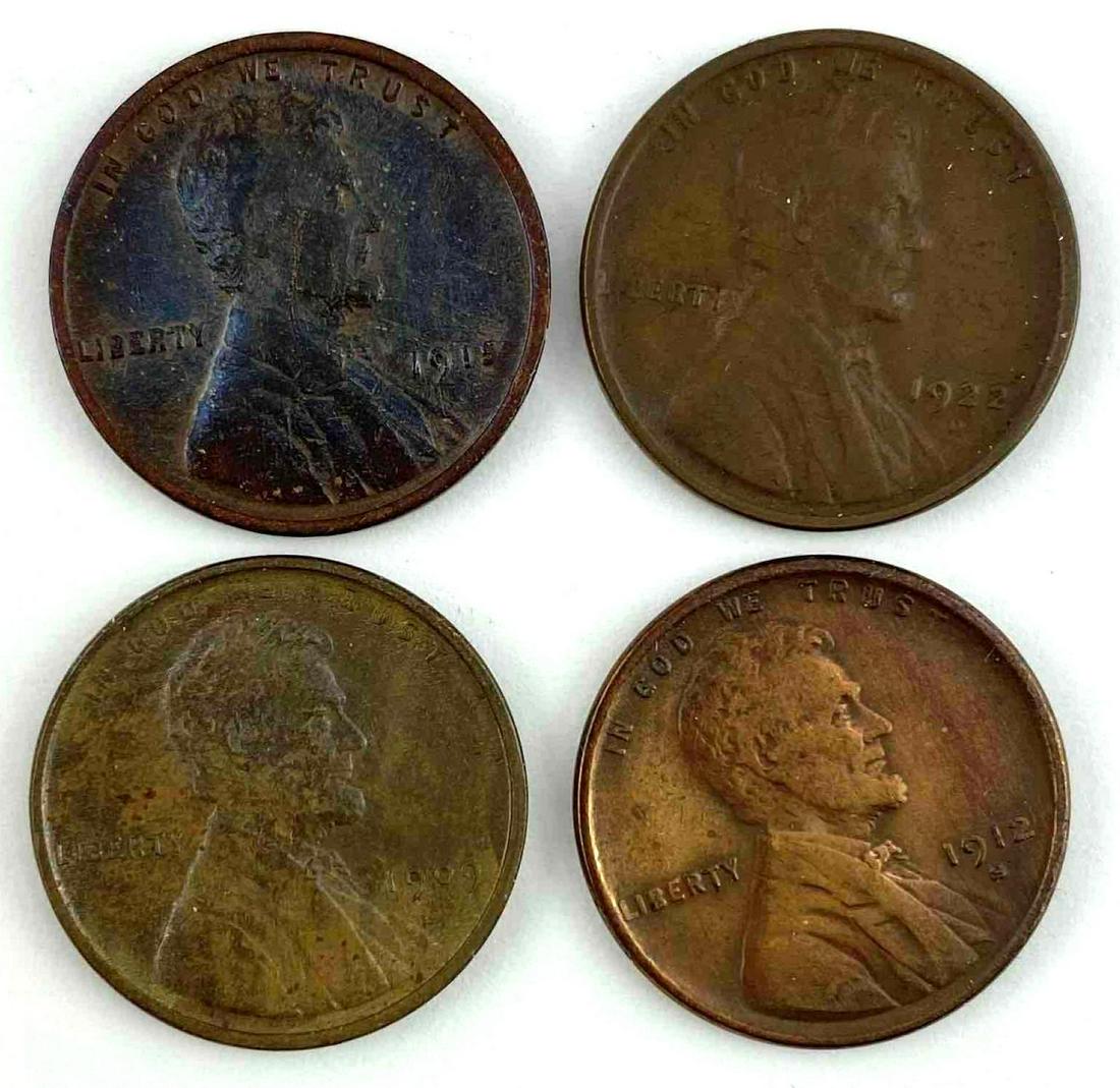 Group of Better Date Lincoln Cents (1 of 2)