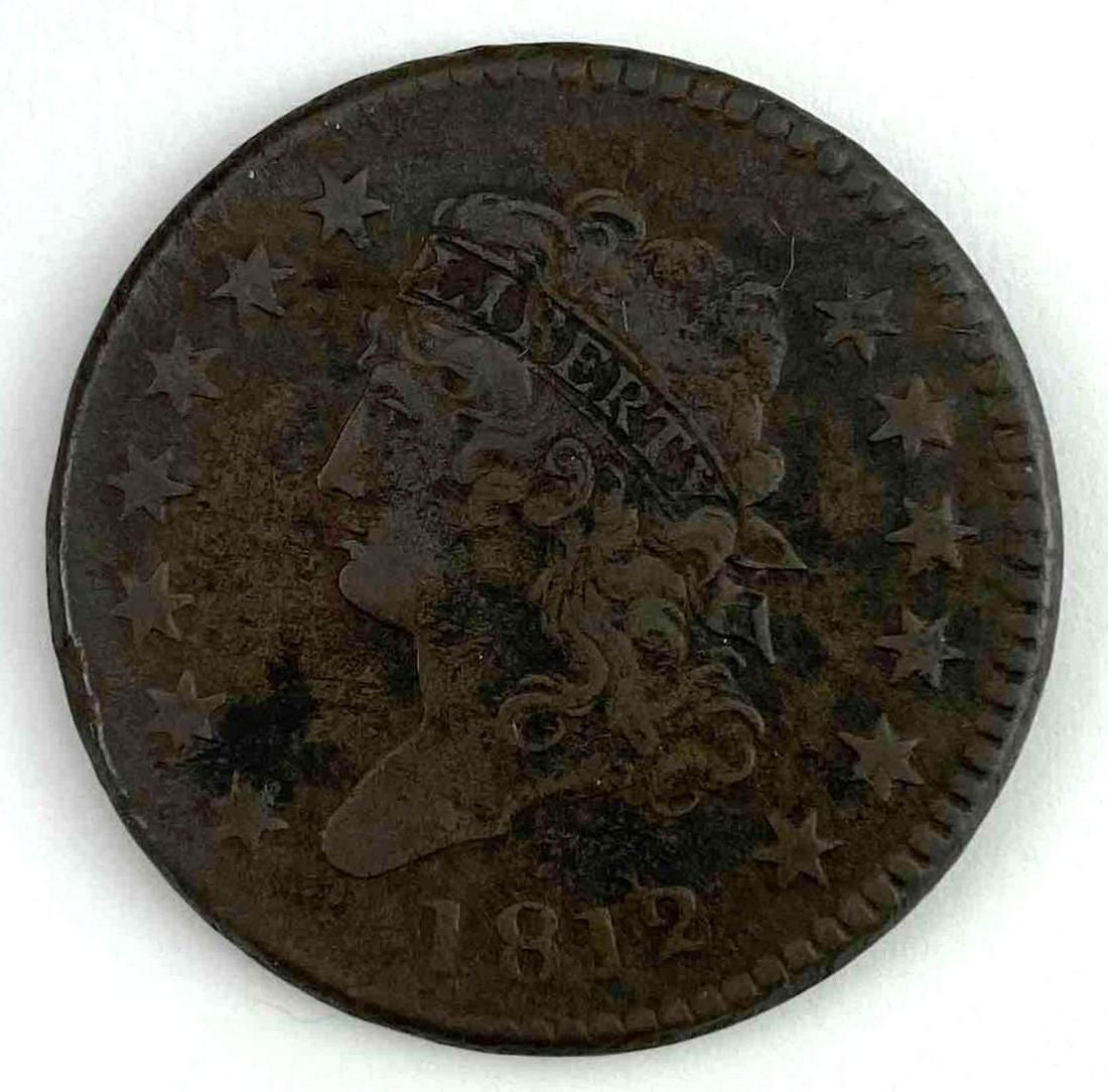 1812 Classic Head Large Cent (1 of 2)