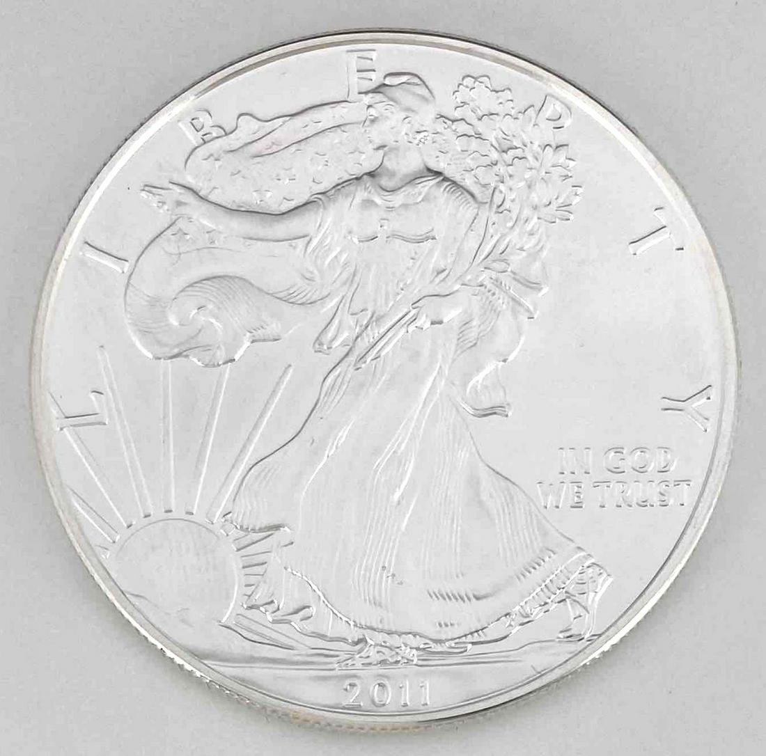 2011 American Silver Eagle 1oz (1 of 2)