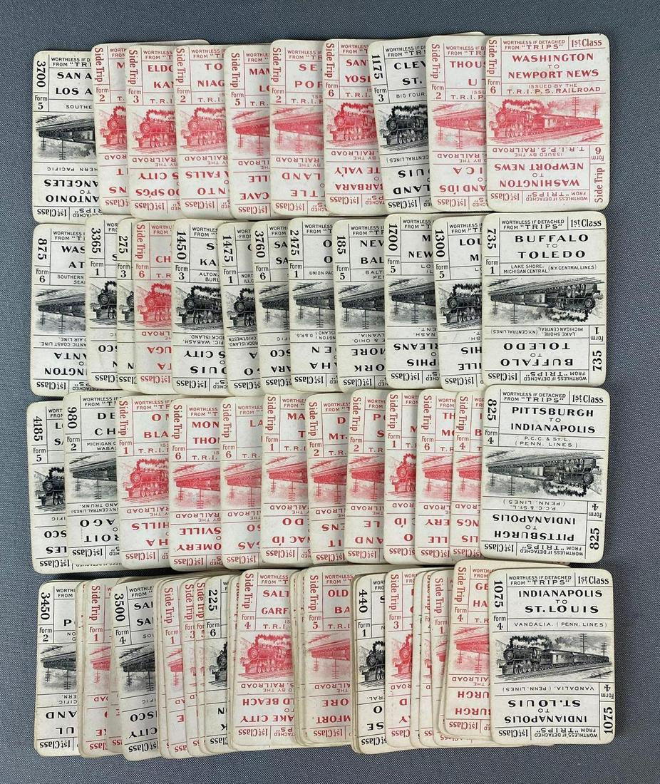 Group of 70+ Assorted First Class Map Tickets (1 of 4)