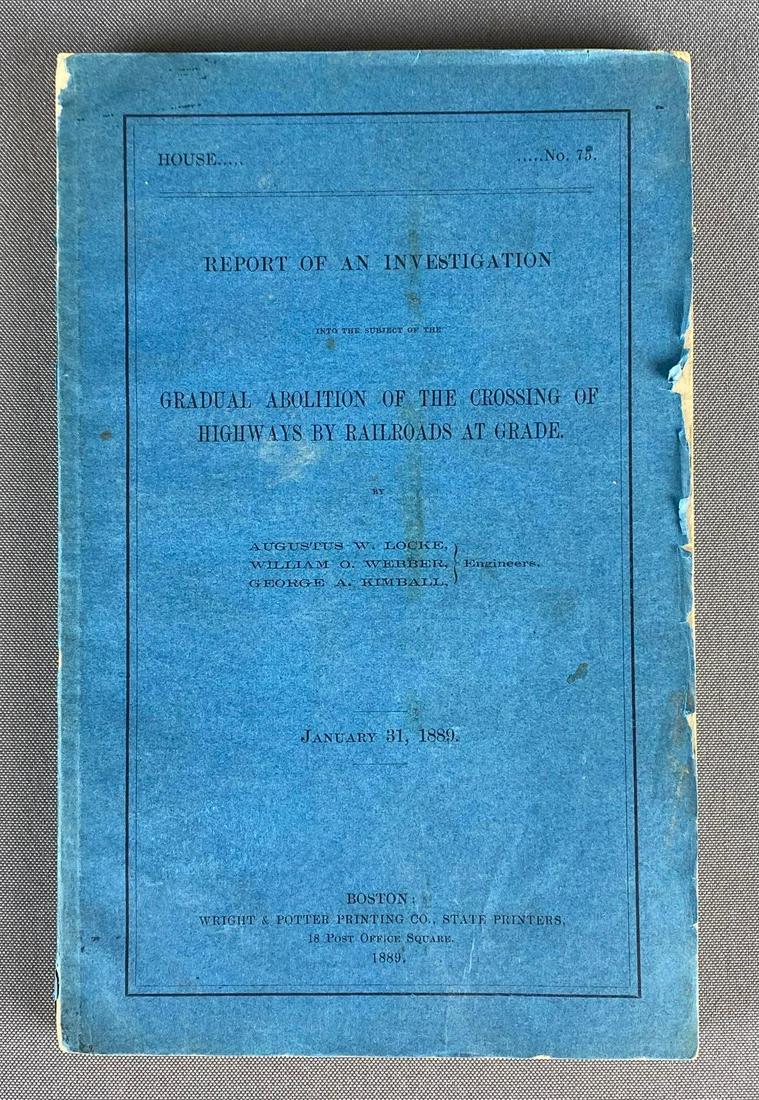 Report of an Investigation No. 75 Book (1 of 12)