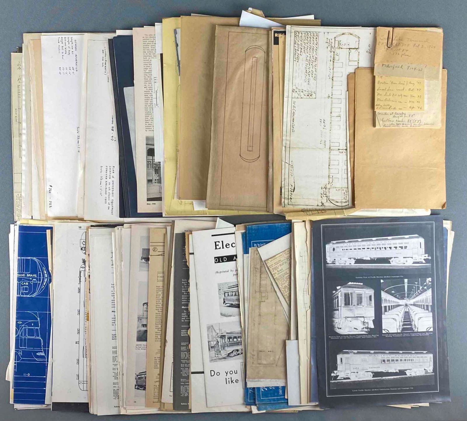 Group of Railroad Ephemera (1 of 4)