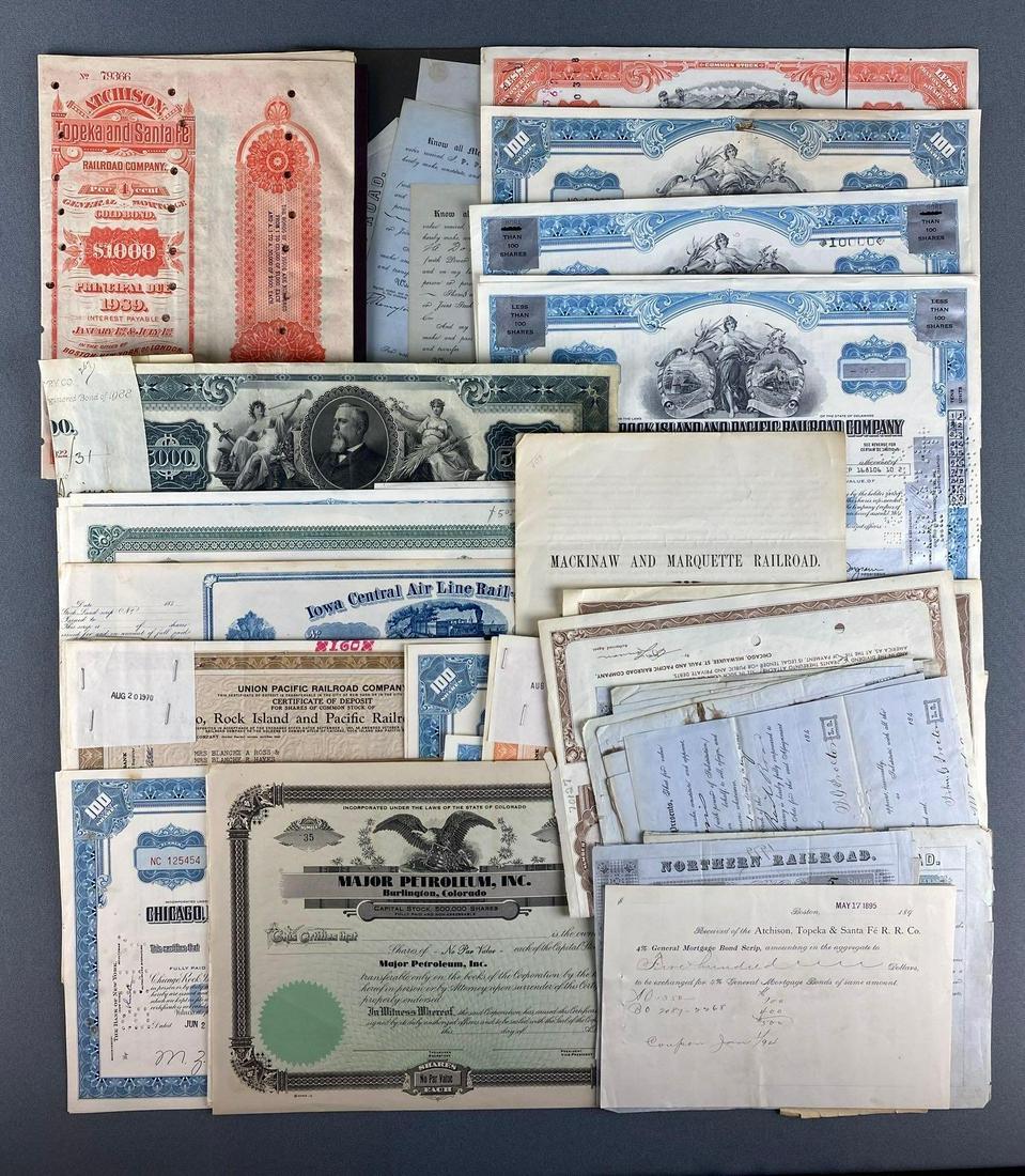 Group of Assorted Railroad Ephemera (1 of 3)