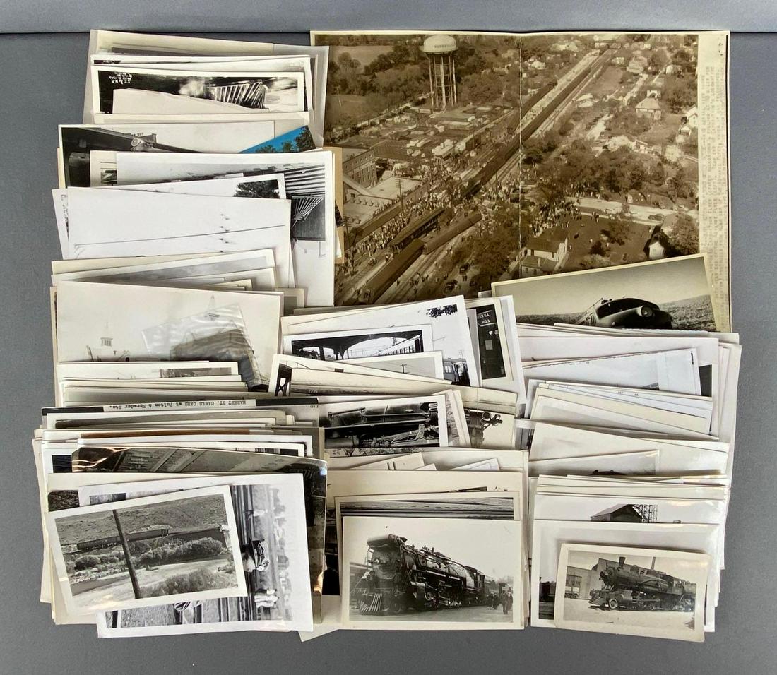 Group of 200+ Assorted Railroad Photographs and More (1 of 3)