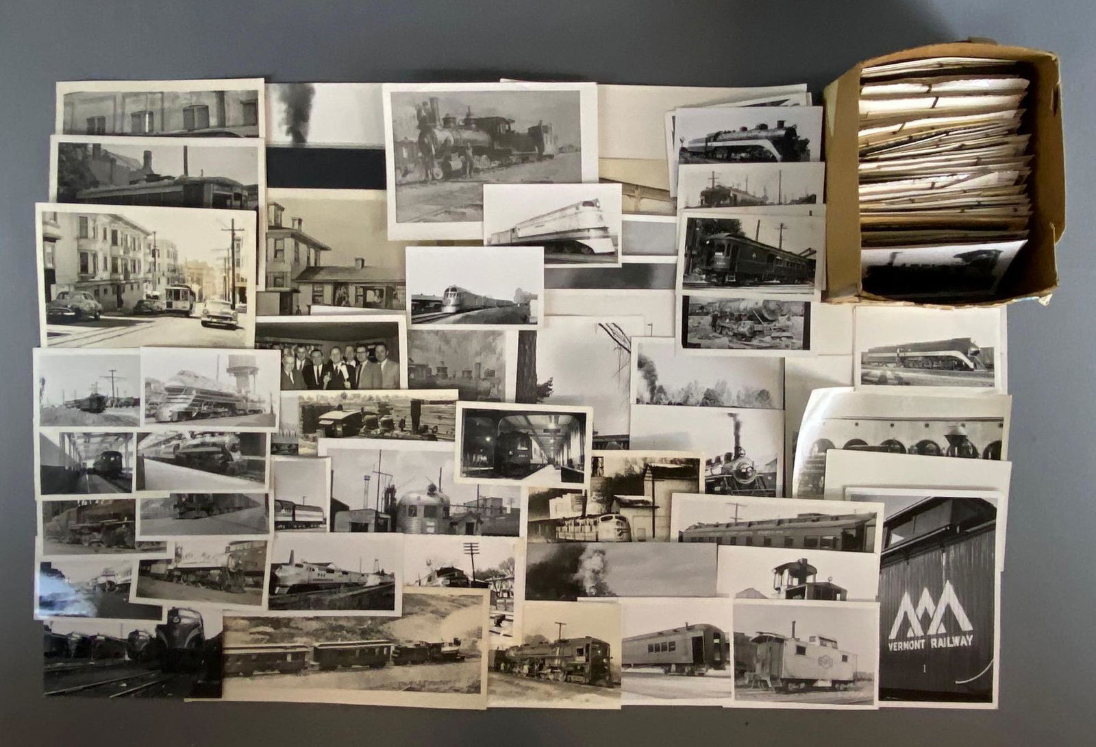 Group of 150+ Assorted Railroad Photographs (1 of 3)