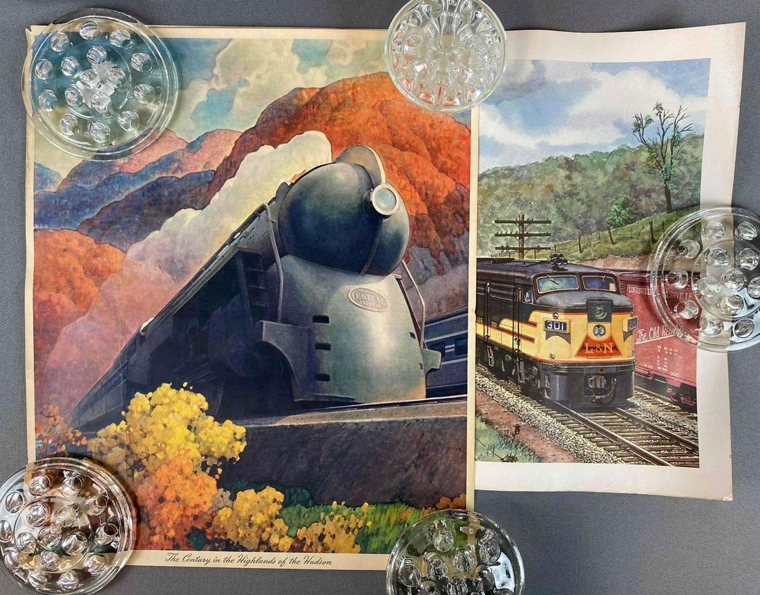 Group Of 2 Train Prints (1 of 3)