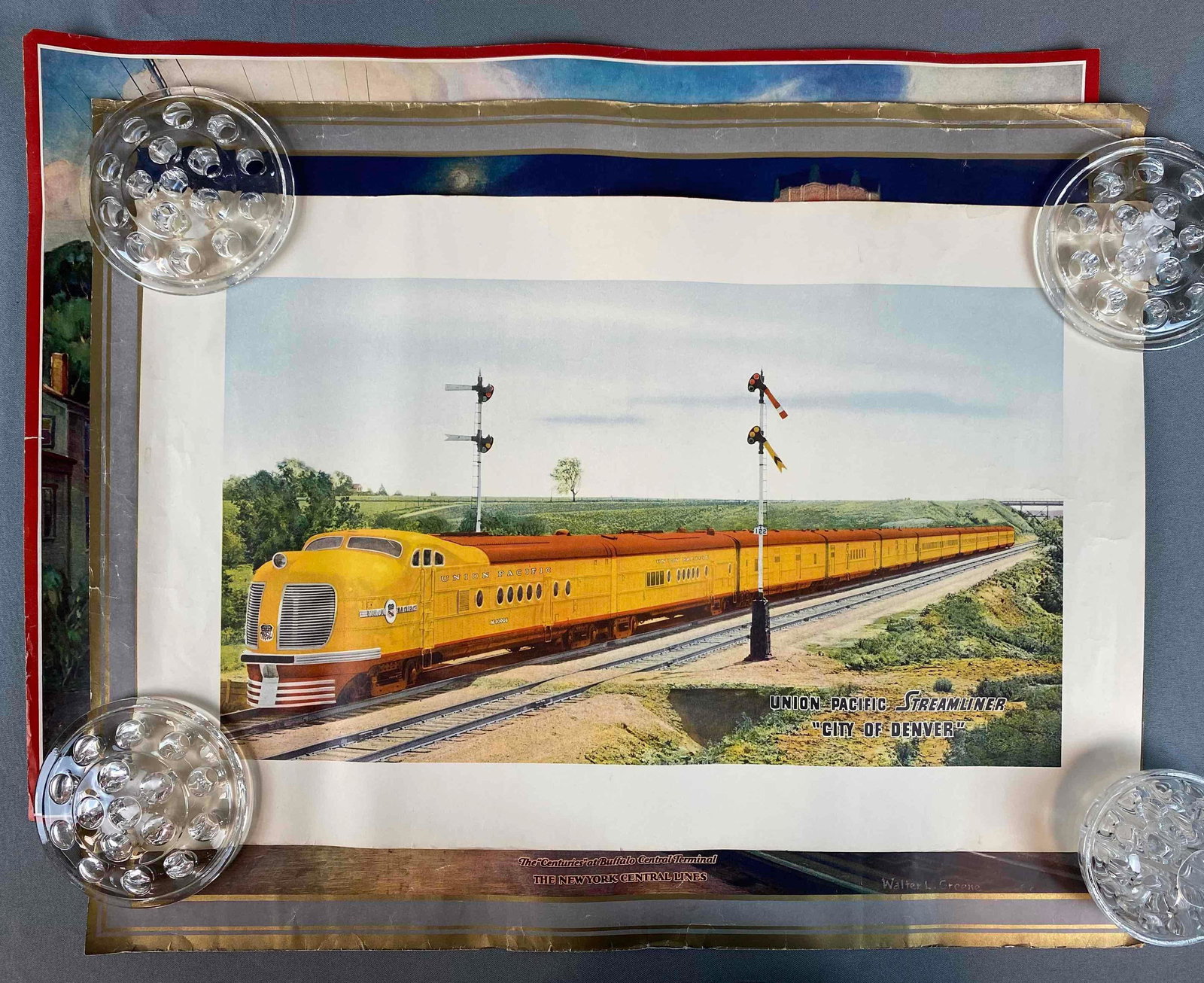 Group Of 3 Train Prints (1 of 3)