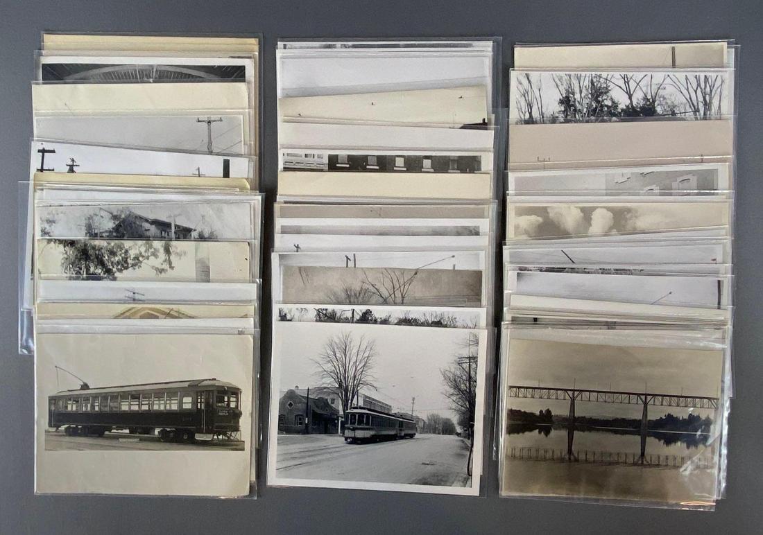 Group of Railroad Locomotive Photographs (1 of 3)